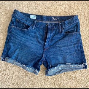 Jean Shorts Gap - Distressed Denim